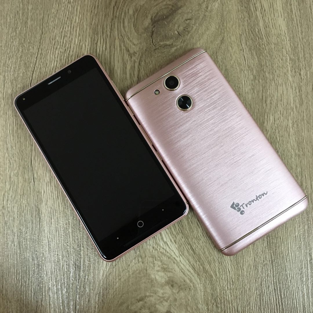 (R.GOLD)TRONTON X3 5''INCH ANDROID PHONE (Ready Stock)